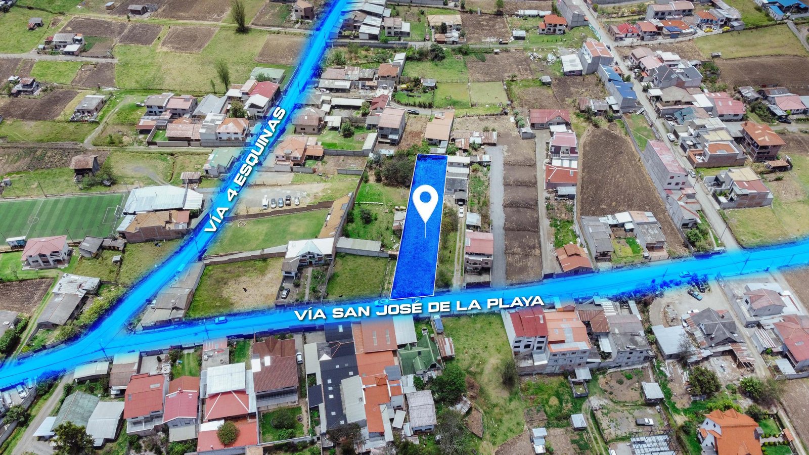 TERRENO EN VENTA, SECTOR CHILCAPAMBA - Imagen 2